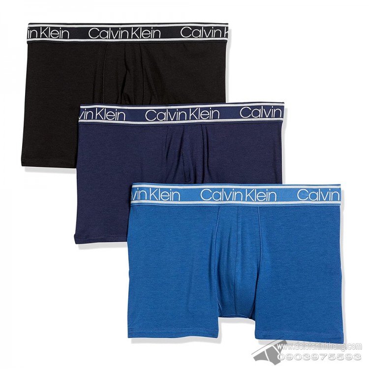 Quần lót nam Calvin Klein NP2261O Ultimate Comfort Trunk 3-pack Multi1 Quần lót nam Calvin Klein NP2261O Ultimate Comfort Trunk 3-pack Multi1