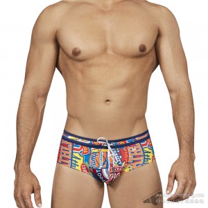 Quần bơi nam Clever 0162 Way Swim Brief Red Quần bơi nam Clever 0162 Way Swim Brief Red