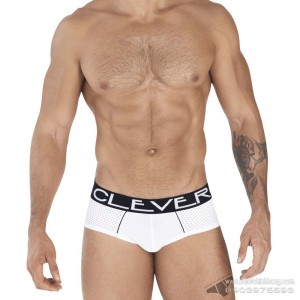 Quần lót nam Clever 0362 Strategy Brief White Quần lót nam Clever 0362 Strategy Brief White