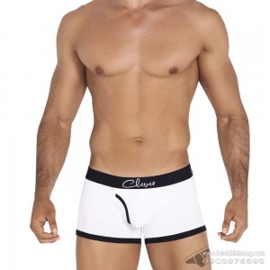 Quần lót nam Clever 0416 Goals Trunk White Quần lót nam Clever 0416 Goals Trunk White