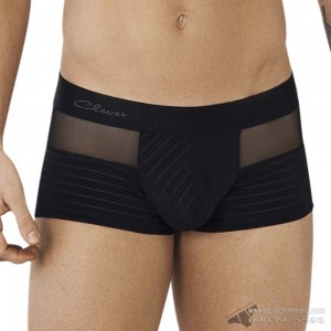 Quần lót nam Clever 0953 Eden Trunk Black Quần lót nam Clever 0953 Eden Trunk Black