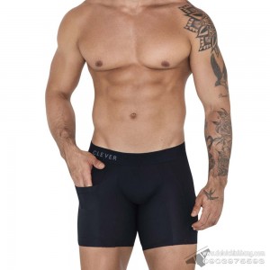 Quần lót nam Clever 1528 Arctic Boxer Brief Black