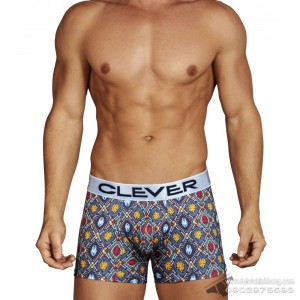 Quần lót nam Clever 2442 Tradition Boxer Brief Blue Quần lót nam Clever 2442 Tradition Boxer Brief Blue
