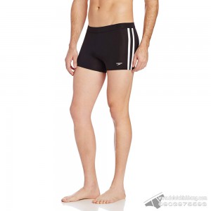 Quần bơi nam Speedo PowerFLEX Eco Shoreline Square Leg Swimsuit Black Quần bơi nam Speedo PowerFLEX Eco Shoreline Square Leg Swimsuit Black